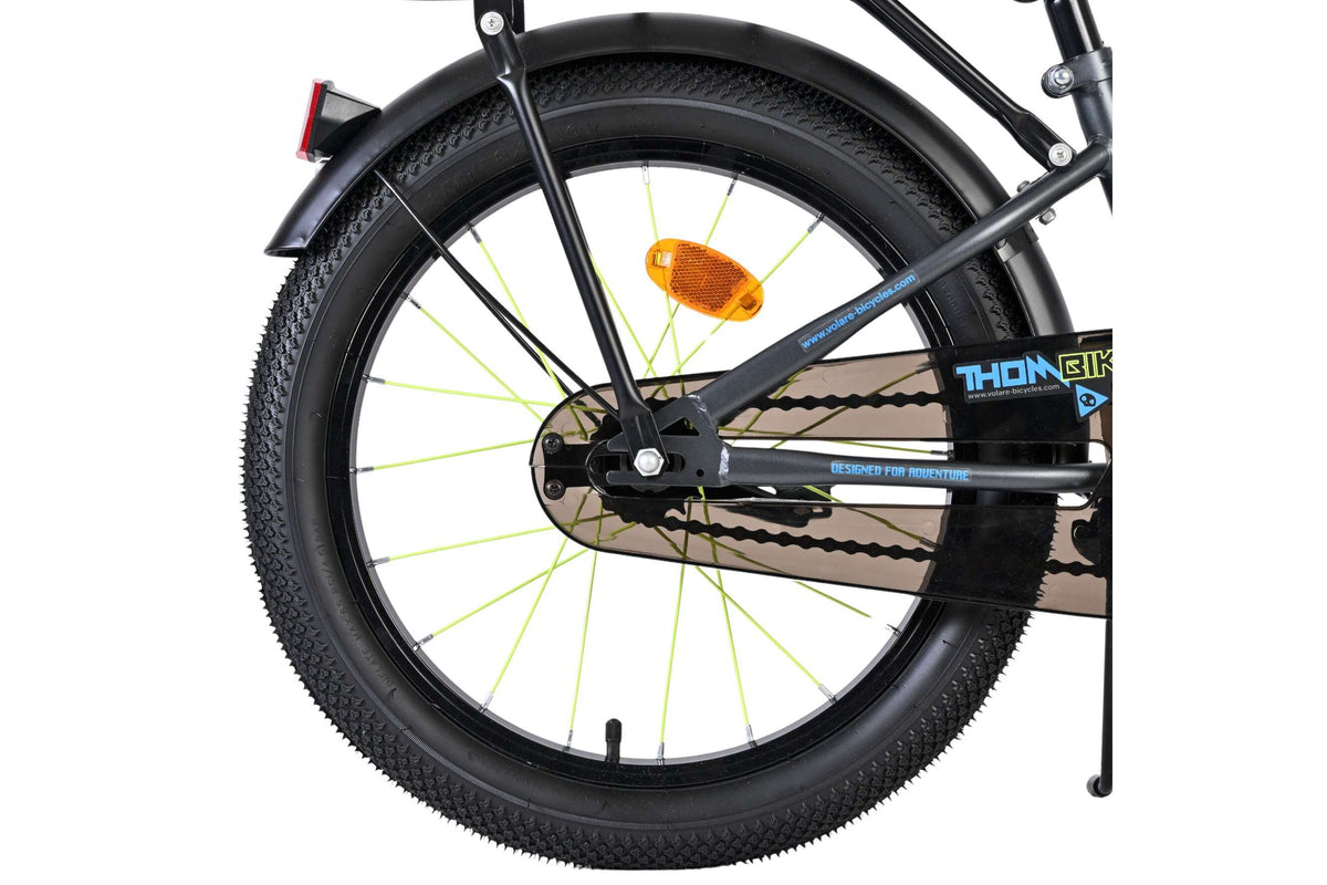 Volare Thombike Kinderfiets - Jongens - 18 inch - Blauw Grijs (detail)