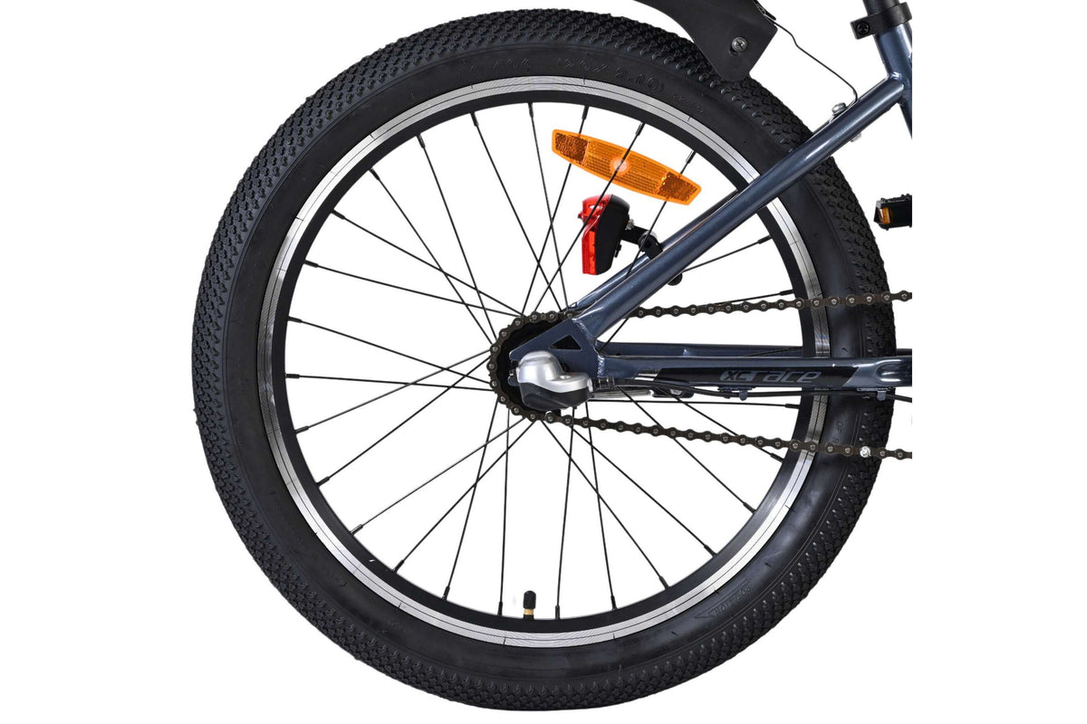 Volare XC Race Kinderfiets - 20 inch - Nexus 3 - Blauw/Grijs (detail)