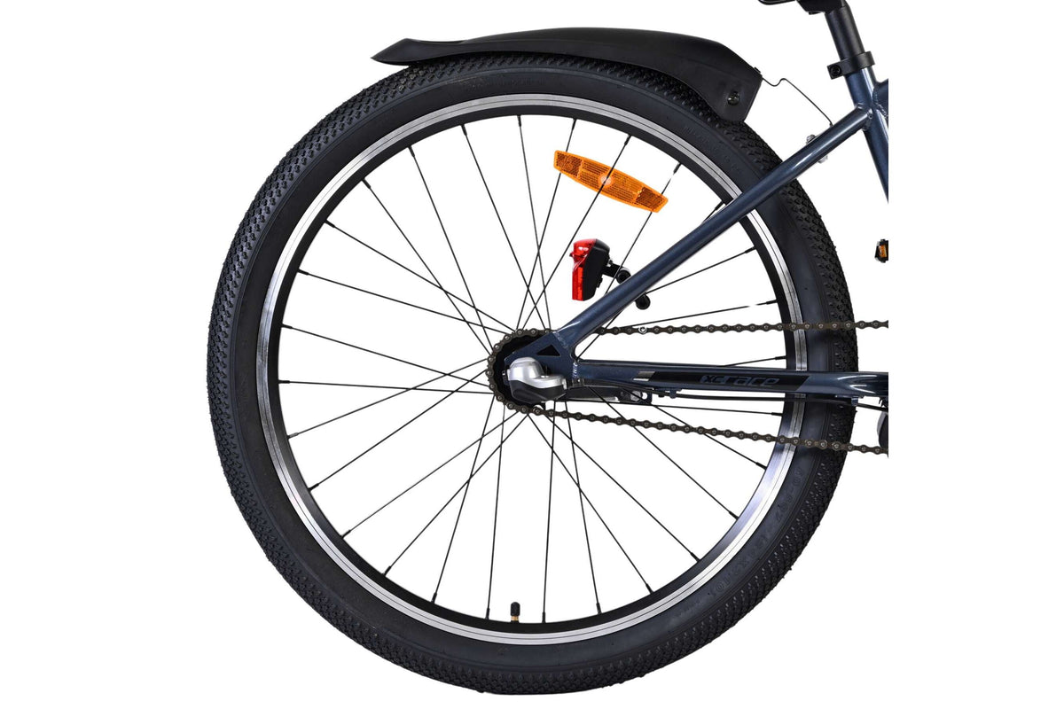 Volare XC Race Kinderfiets - 24 inch - Nexus 3 - Blauw/Grijs (detail)