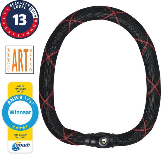 ABUS Ivy Chain 9210 kettingslot ART-3 keurmerk (110cm)