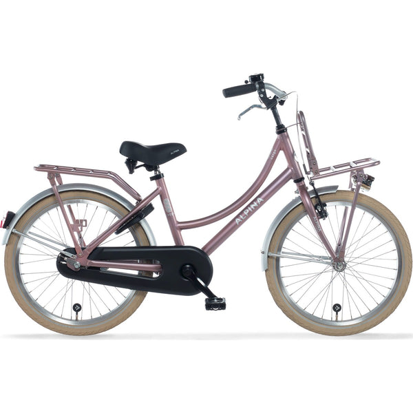 Alpina Cargo Kinderfiets - Meisjes - 22 inch - Wood Rose Matt