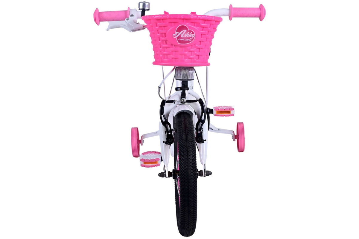 Volare Ashley Kinderfiets Meisjes 14 inch Wit (detail)