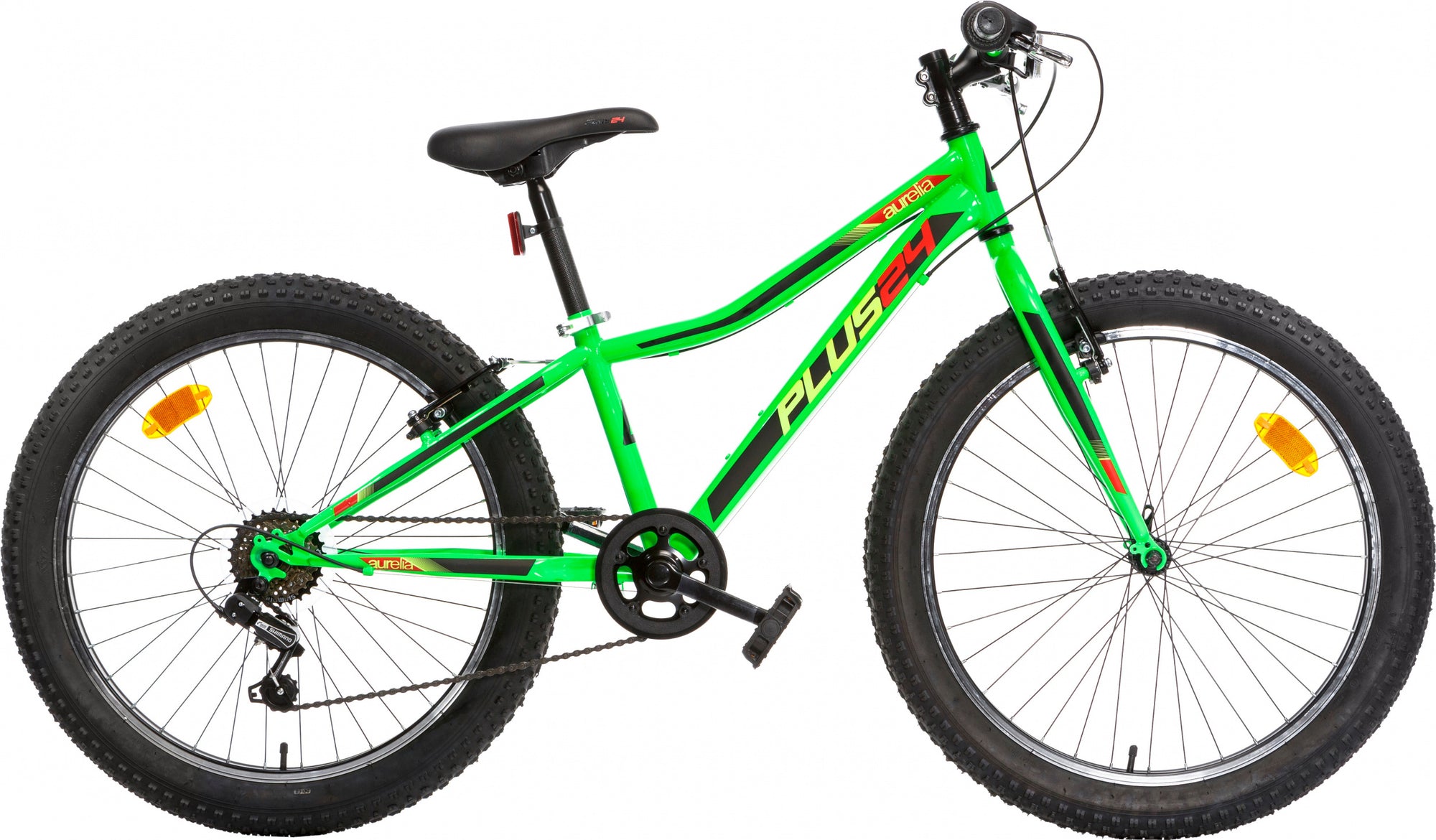 Aurelia Plus 24 Inch Junior 6V V-Brakes Groen