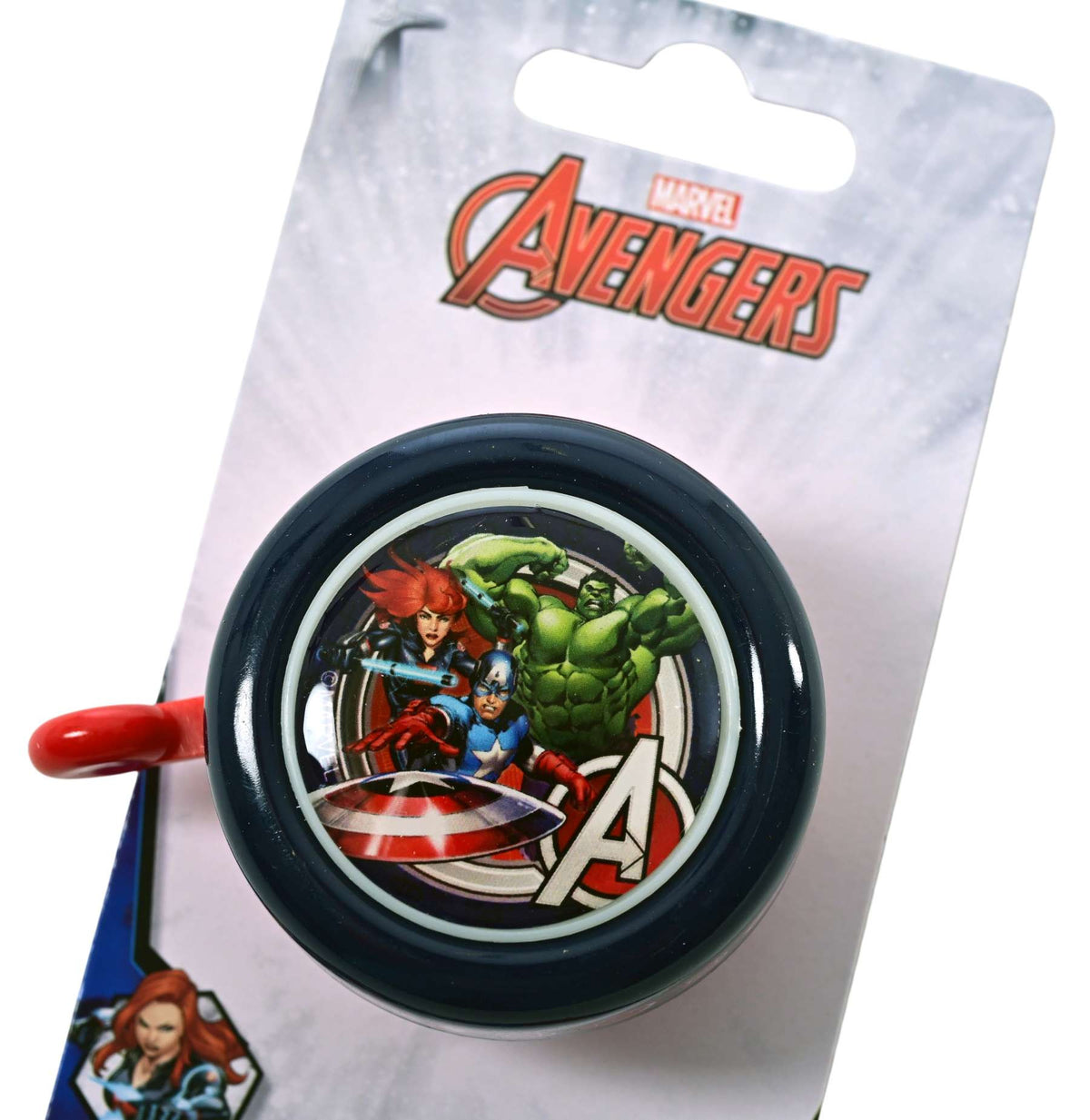 Avengers Fietsbel - Jongens - Rood (detail)