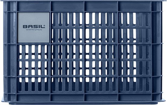 Basil Fietskrat M - Medium - 29.5 Liter - Blauw (detail)