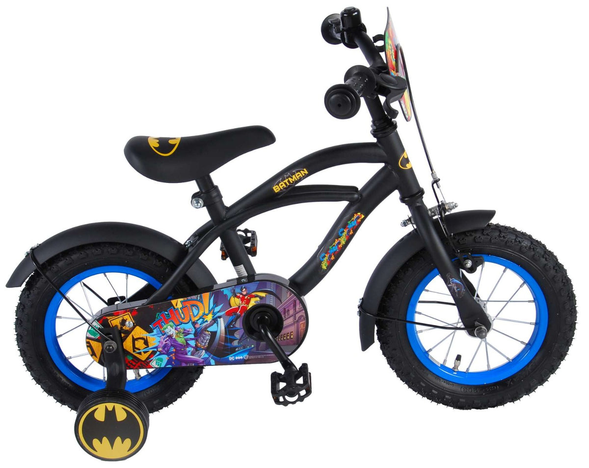 Volare Batman jongensfiets 12 Inch Zwart