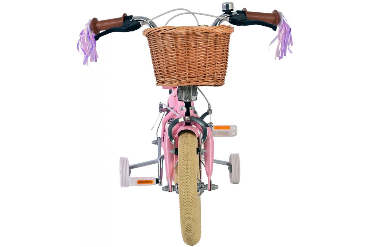 Volare Blossom Kinderfiets - Meisjes - 12 inch - Roze - Twee Handremmen (detail)