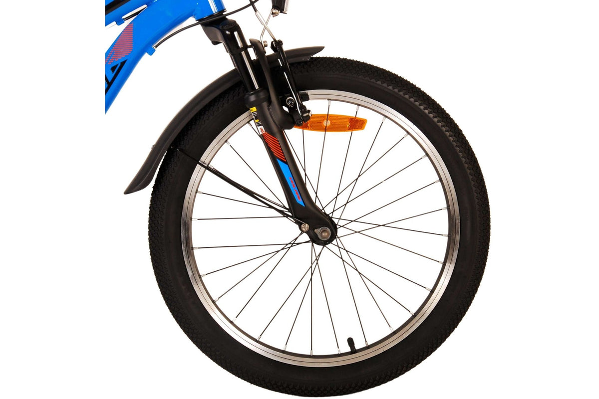 Volare Cross Kinderfiets – Jongens – 6 versnellingen 20 inch Blauw (detail)