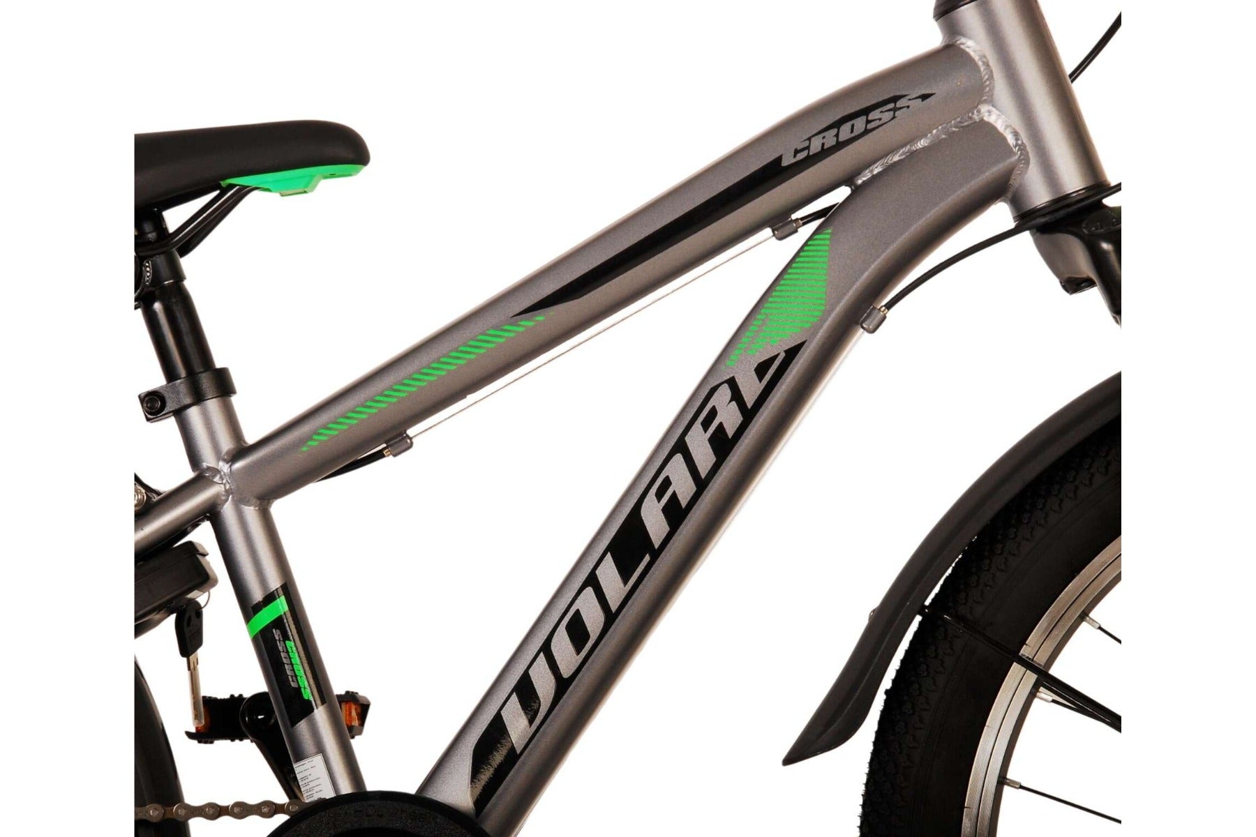 Volare Cross Kinderfiets – Jongens – 20 inch – Grijs – 6 versnellingen