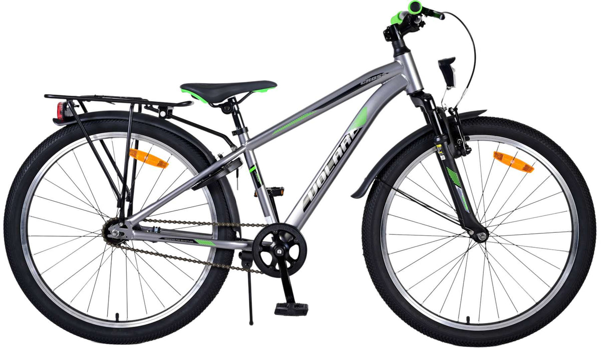 Volare Cross Kinderfiets - Jongens - 24 inch - Donkergrijs