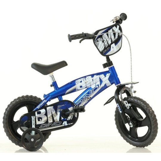 Dino Bikes Kinderfiets BMX Blauw 12 inch