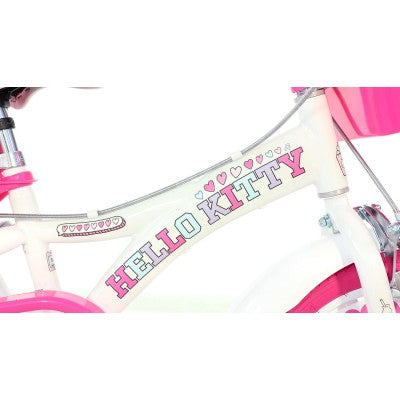 Dino Bikes Kinderfiets Hello Kitty 14 inch roze 14 inch (detail)