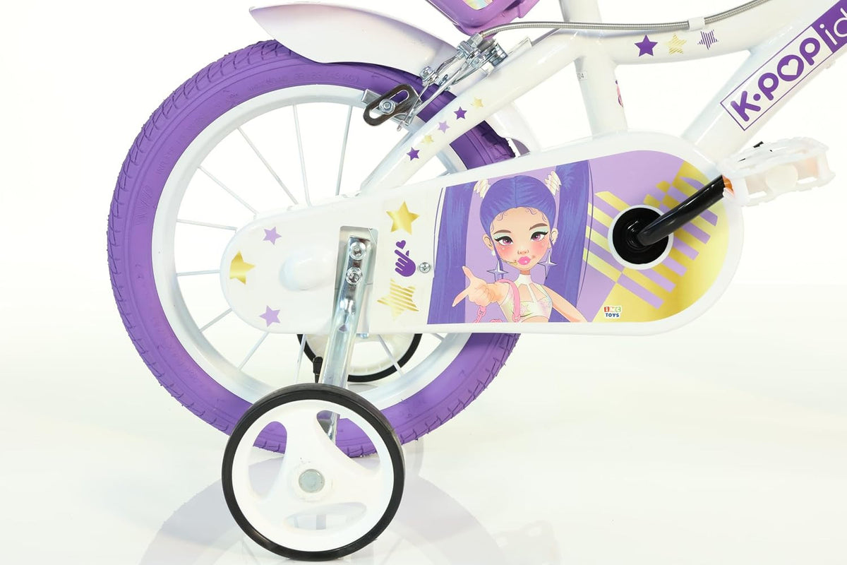 Dino Bikes K-pop Idol Kinderfiets 14 inch 14 inch (detail)