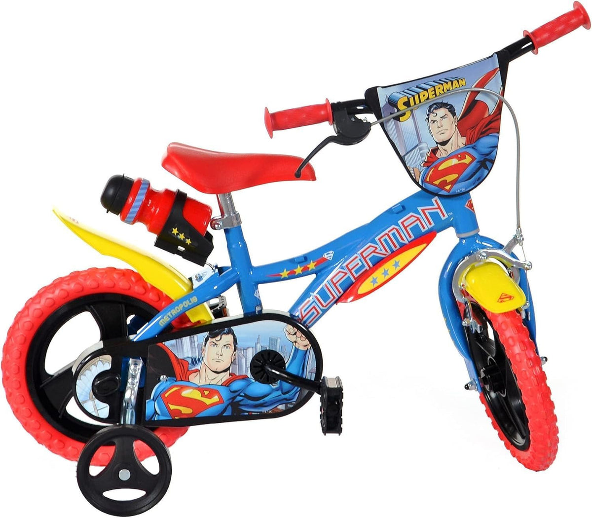 Dino Bikes Kinderfiets Superman 12 inch