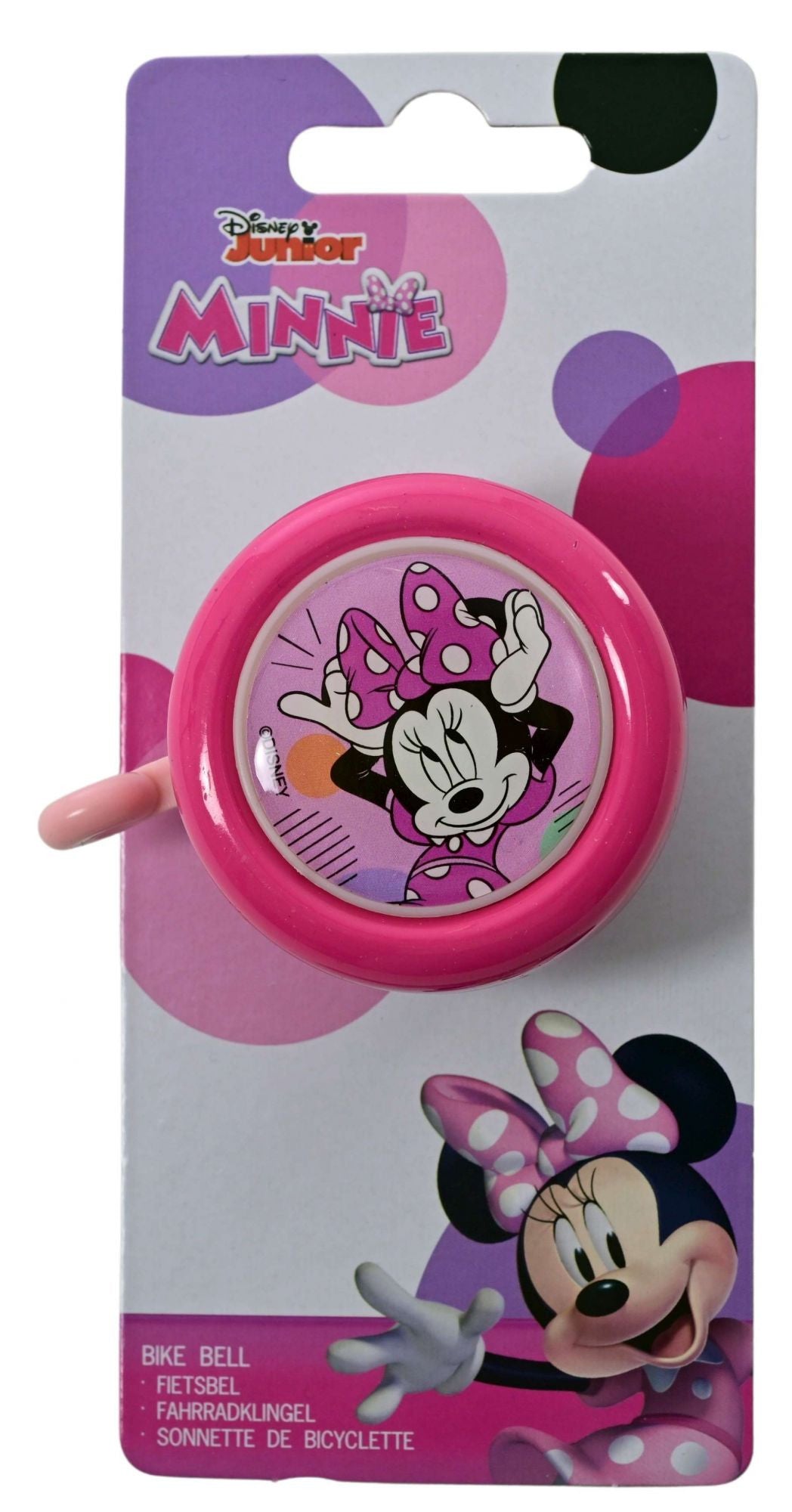 Disney Minnie Mouse Fietsbel - Meisjes - Roze