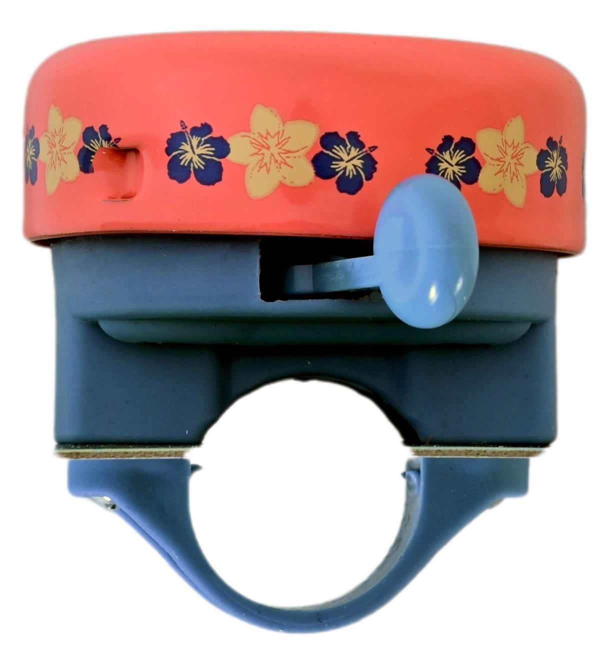 Disney Stitch Fietsbel - Roze / Koraal Blauw (detail)