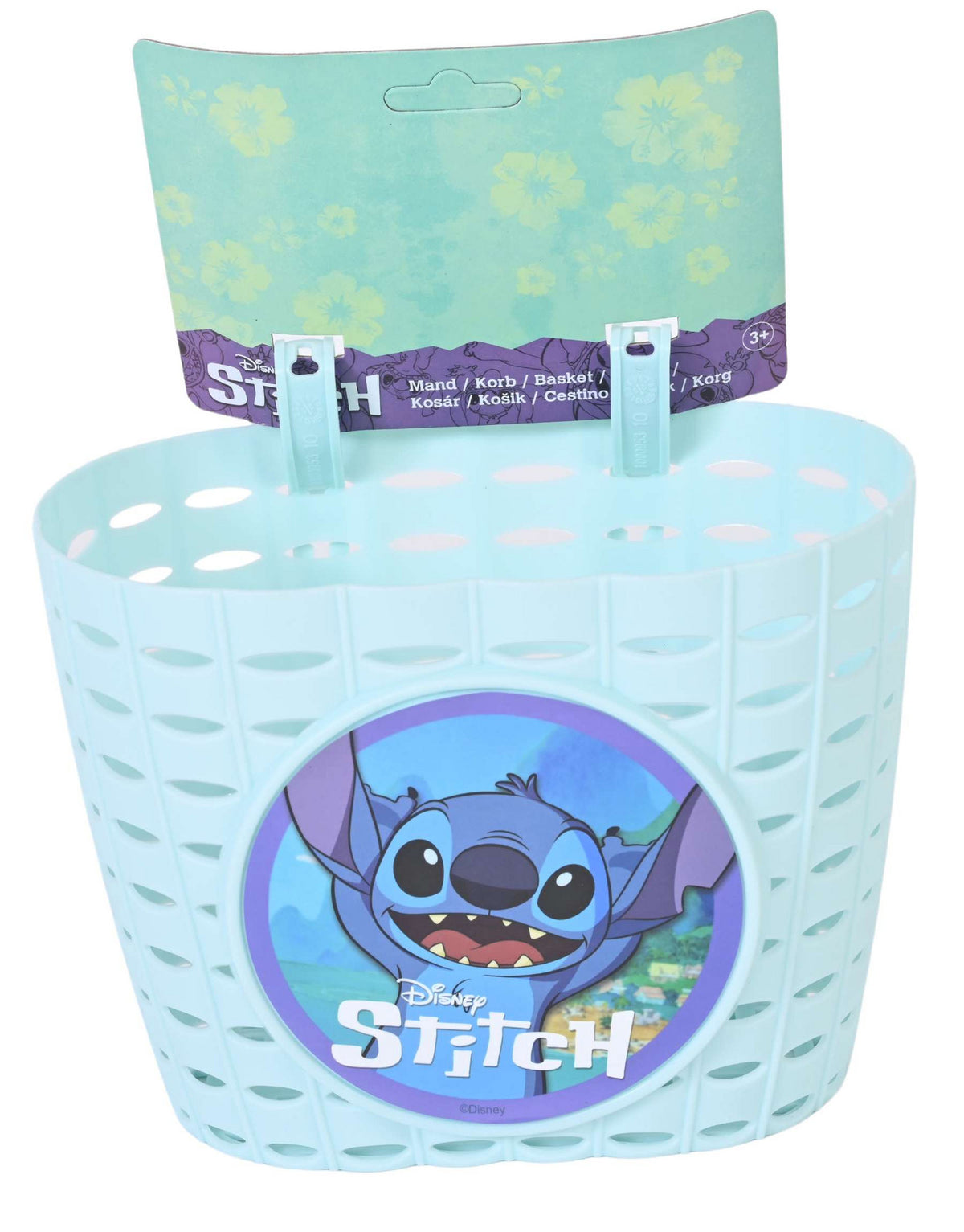 Disney Stitch Plastic Mandje - Uni - Blauw