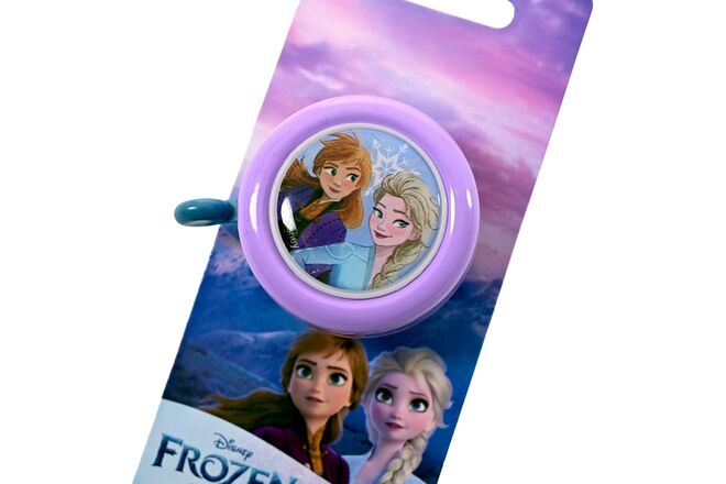 Disney Frozen 2 Fietsbel - Meisjes - Blauw Paars (detail)
