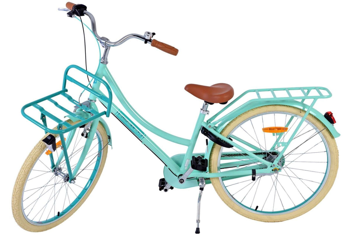 Volare Excellent Kinderfiets – Meisjes – 3 Versnellingen 24 inch Groen (detail)