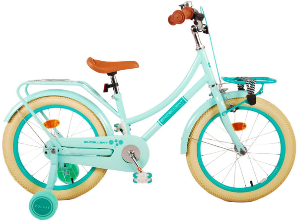 Volare Excellent Kinderfiets - Meisjes - 18 inch - Groen 18 inch