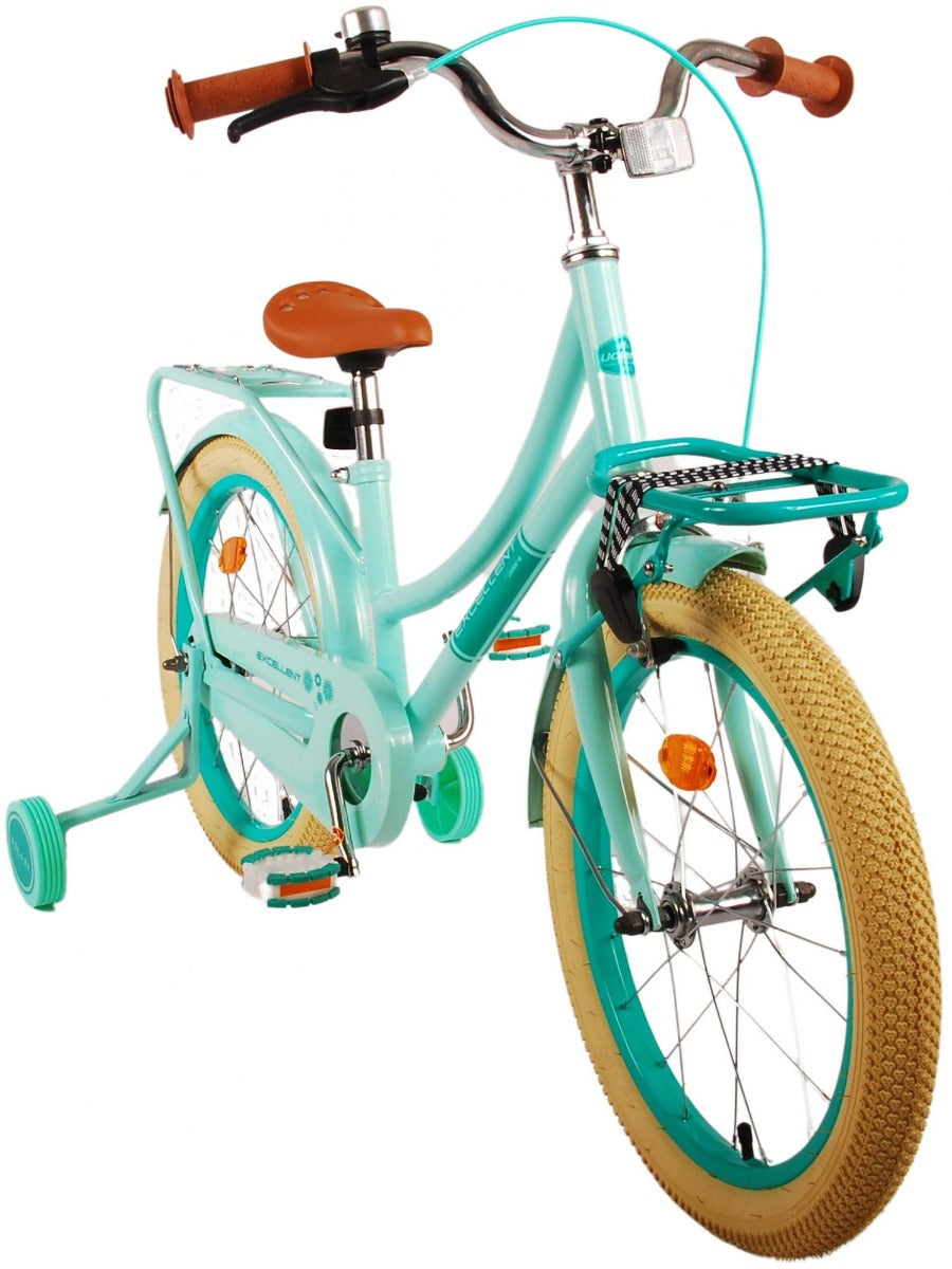 Volare Excellent Kinderfiets - Meisjes - 18 inch - Groen 18 inch (detail)