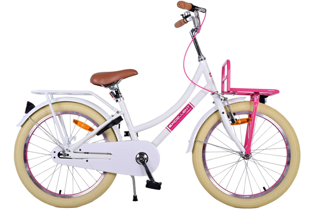 Volare Excellent Kinderfiets – Meisjes 20 inch Wit