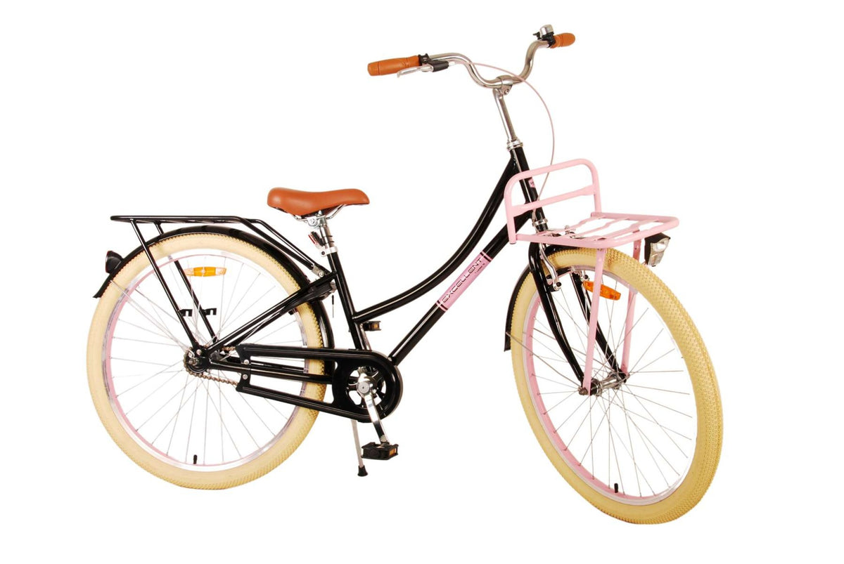 Volare Excellent Kinderfiets – Meisjes – 26 inch – Zwart (detail)