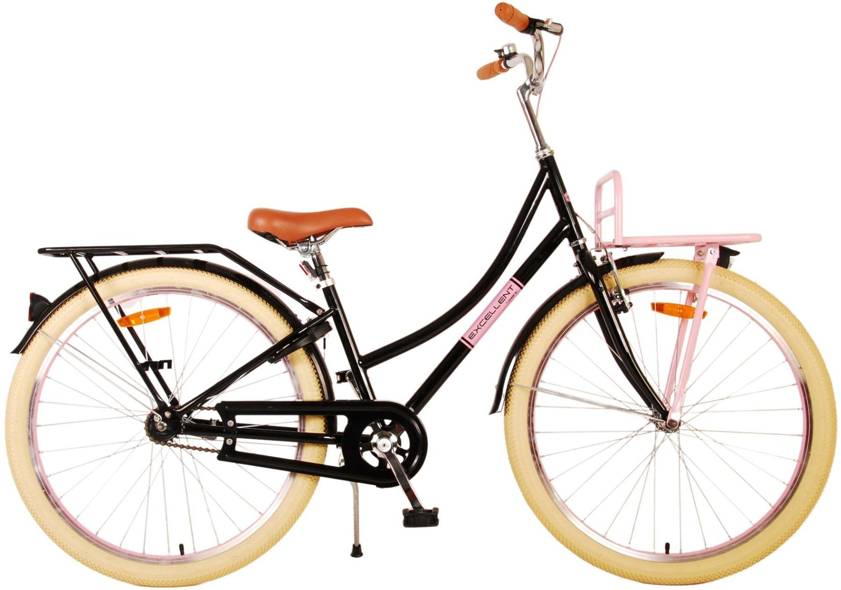 Volare Excellent Kinderfiets – Meisjes – 26 inch – Zwart