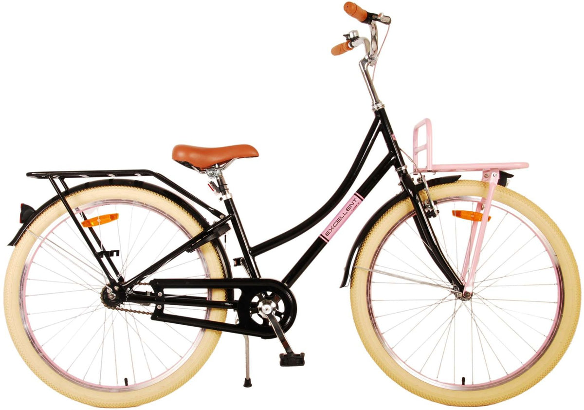 Volare Excellent Kinderfiets – Meisjes 26 inch Zwart