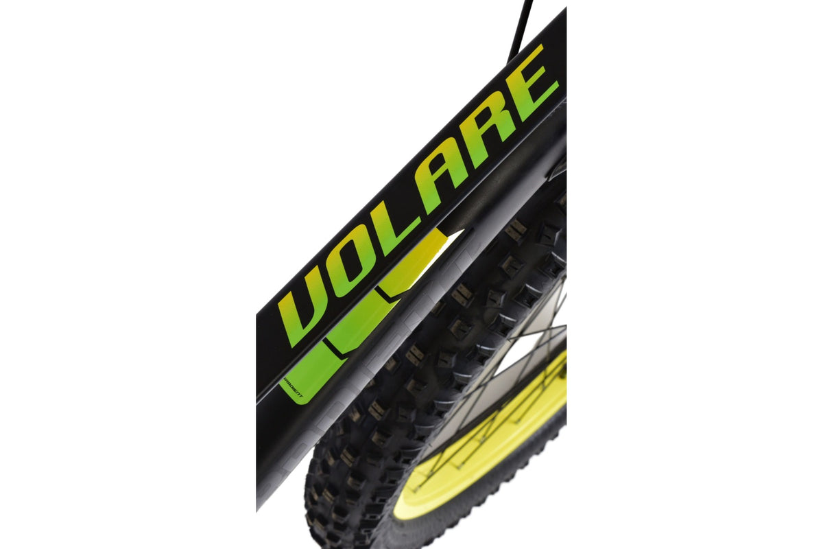 Volare Gradient Kinderfiets – Jongens – 26 inch – Zwart Geel Groen – 7 versnellingen (detail)