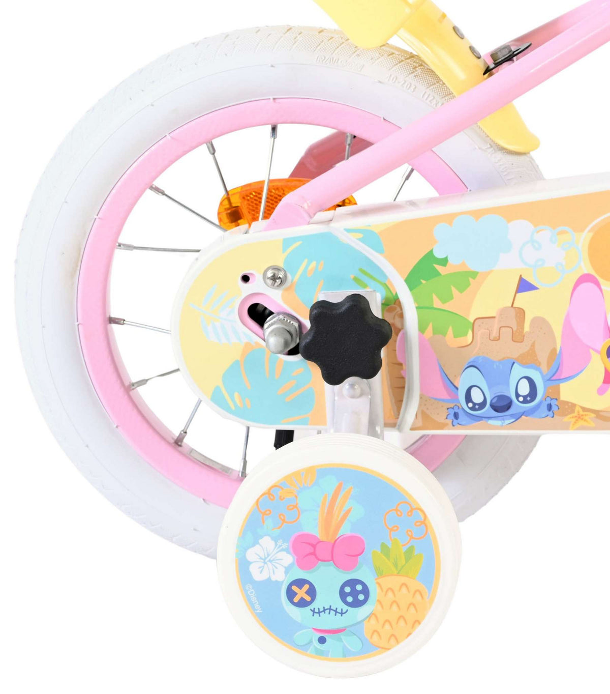 Koala Kinderfiets - Meisjes - 12 inch - Roze 12 inch (detail)