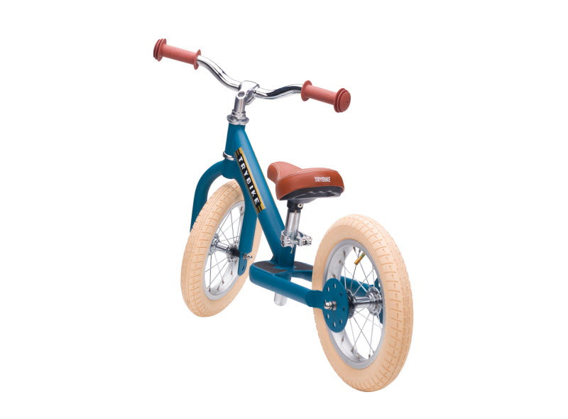 Trybike Steel Vintage loopfiets Blauw (detail)