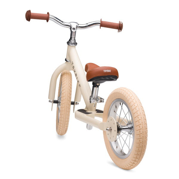 Trybike Steel Vintage loopfiets Beige (detail)
