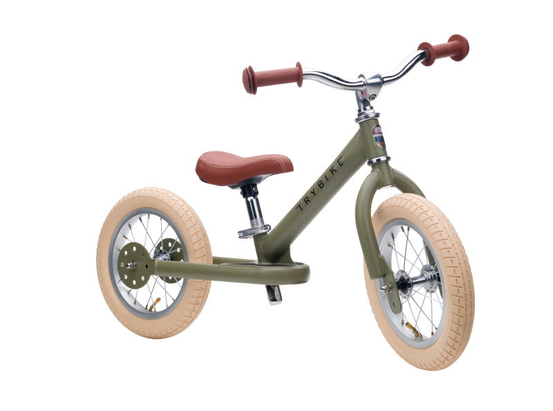 Trybike Steel Vintage loopfiets Groen