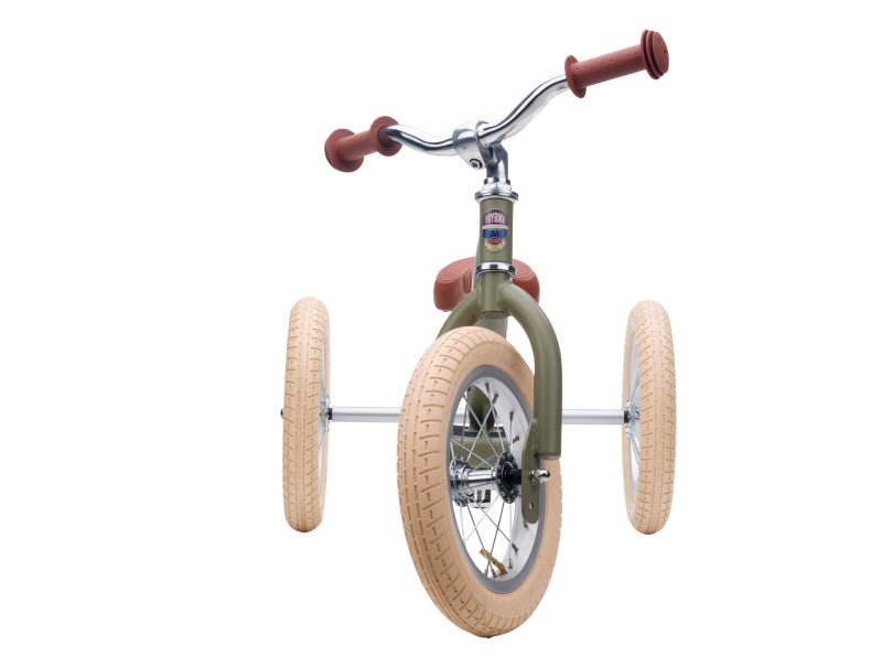 Trybike Steel 2-in-1 Vintage Driewieler Groen (detail)
