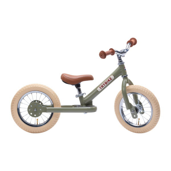 Trybike Steel Vintage loopfiets Groen