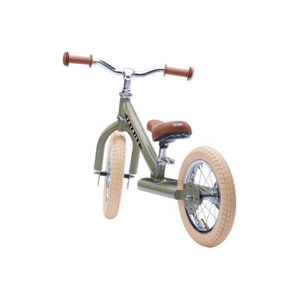 Trybike Steel Vintage loopfiets Groen (detail)