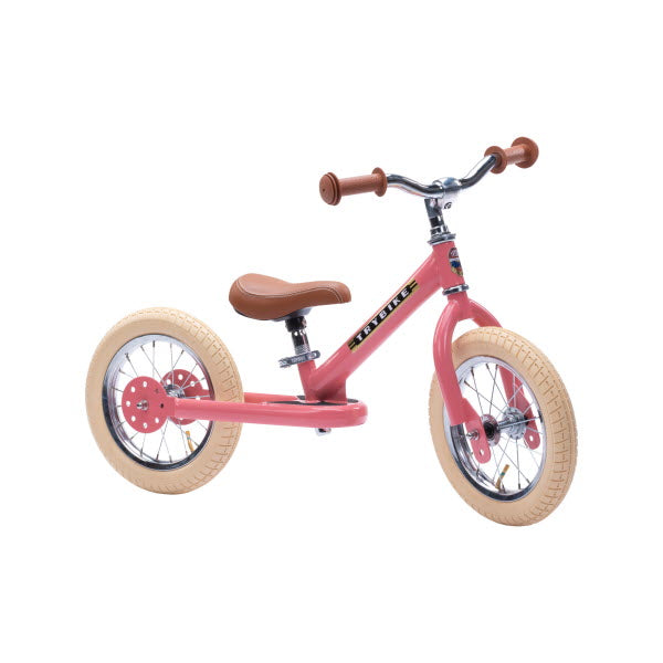 Trybike Steel Vintage loopfiets Roze (detail)