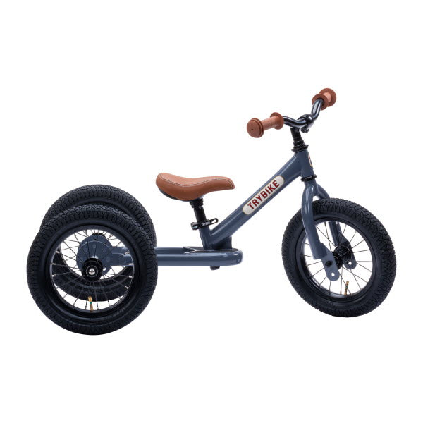 Trybike Steel 2-in-1 Driewieler Grijs