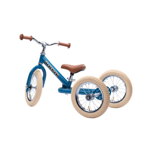 Trybike Steel 2-in-1 Vintage Driewieler Blauw (detail)