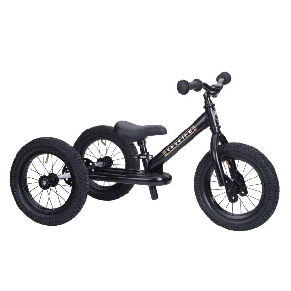 Trybike Steel 2-in-1 Driewieler Zwart (detail)