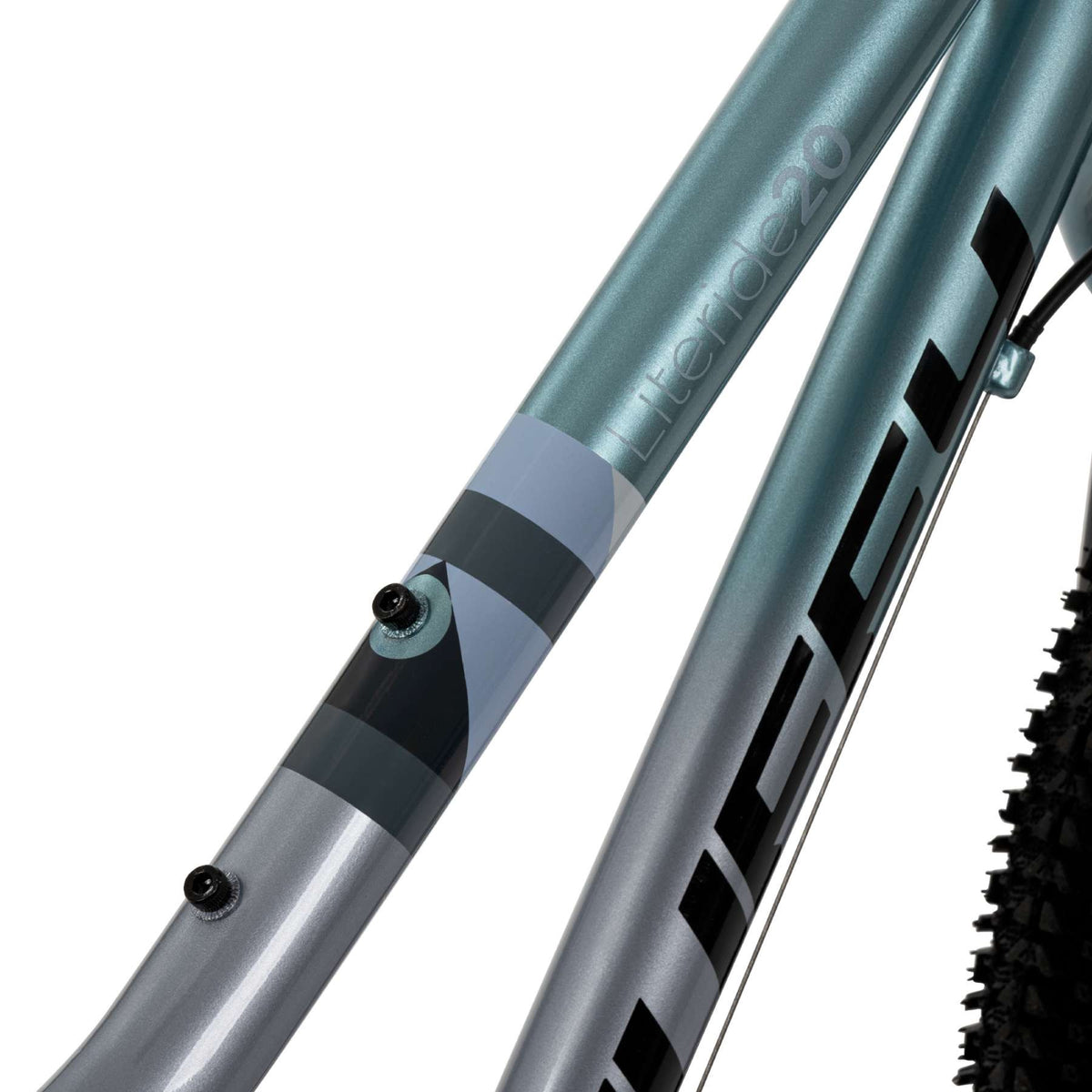 Literide Kinderfiets - Jongens - 20 inch - Turquoise Zilver - 7 versnellingen 20 inch (detail)