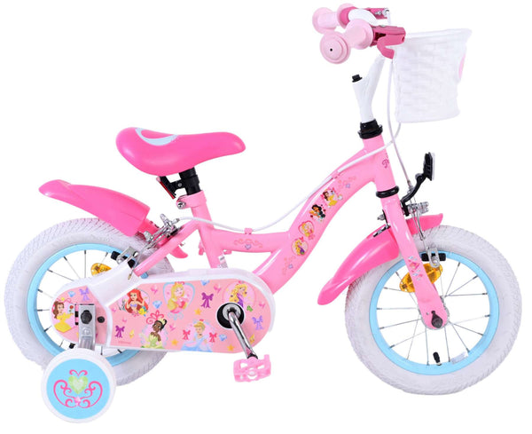 Magic Royals Kinderfiets - Meisjes - 12 inch - Roze - Twee handremmen 12 inch