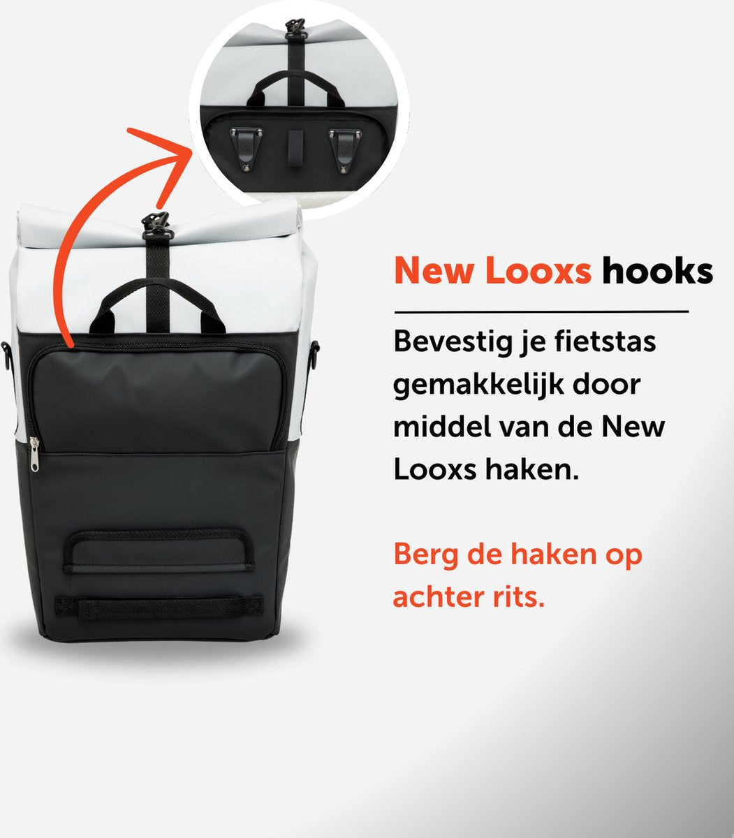 New Looxs Nyborg Single Fietstas (detail)