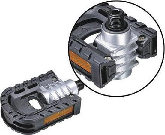 Pedalen voor Marwi SP-151N vouwfiets met aluminium vouwmechanisme - Zwart (detail)