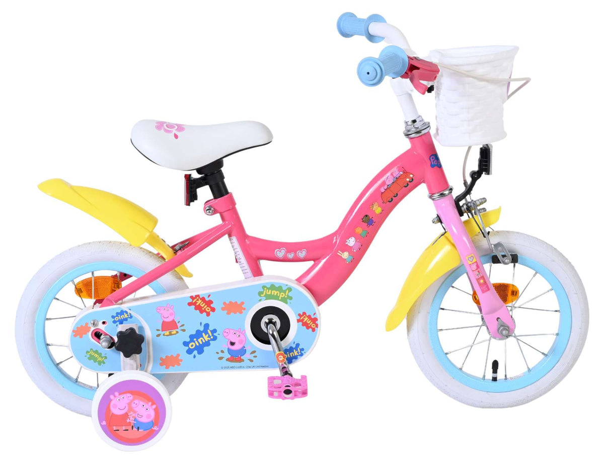 Peppa Pig Kinderfiets - Meisjes - 12 inch - Roze 12 inch