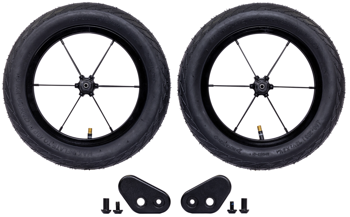 Puky Next Downsize Kit 12" Wielset zwart 12 inch