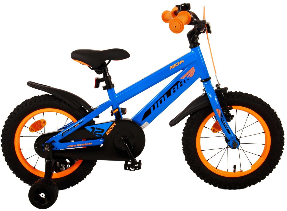 Volare Rocky Kinderfiets - Jongens - 14 inch - Blauw (detail)
