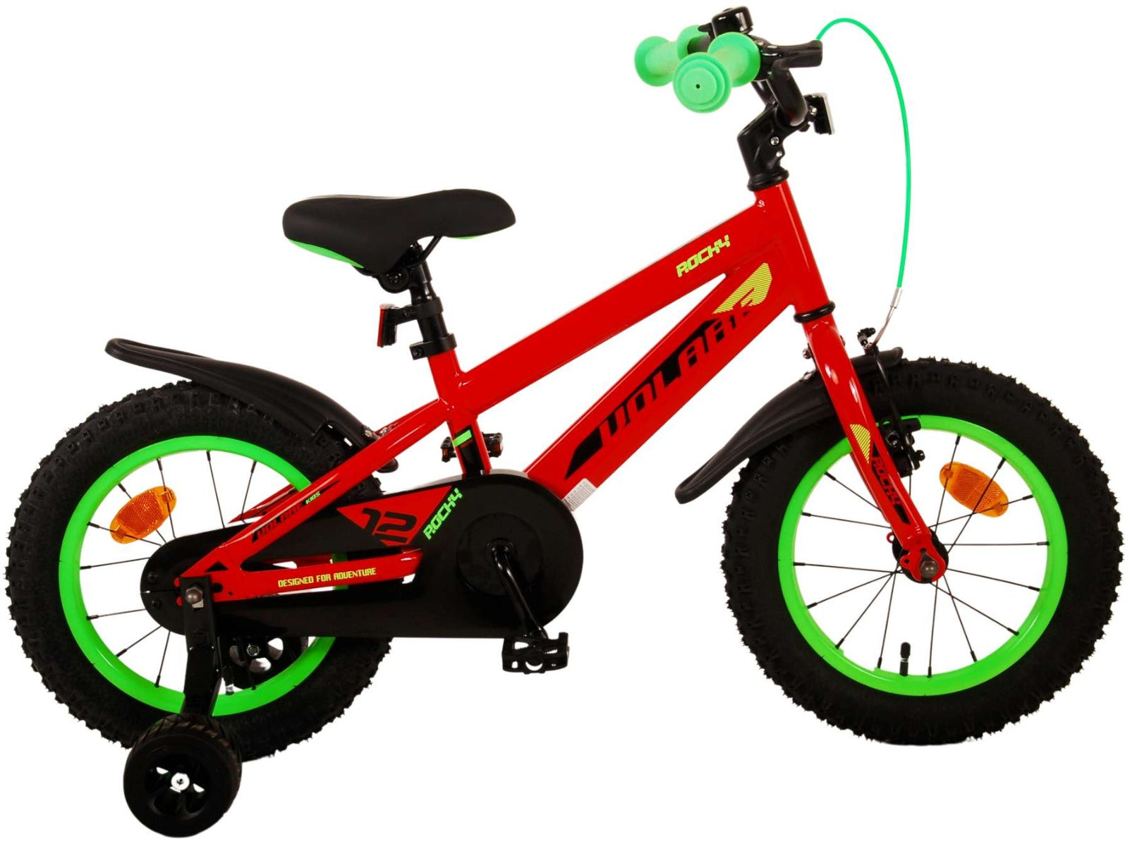 Volare Rocky Kinderfiets Jongens 14 inch Rood