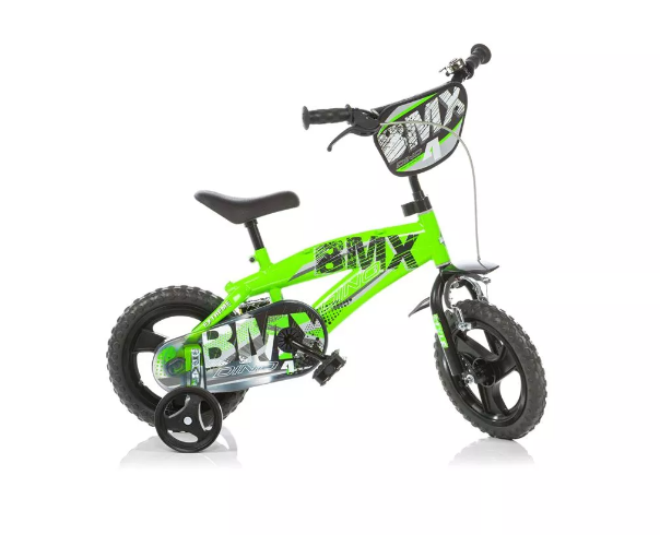 Dino Bikes Kinderfiets BMX groen 12 inch